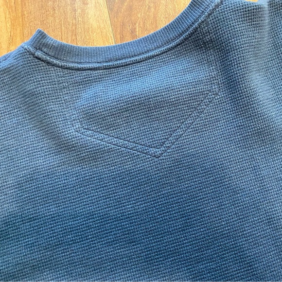 Blue Eddie Bauer Henley - Picture 9 of 10